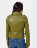 Lilly Biker Leather Jacket - image 6 of 6 in carousel